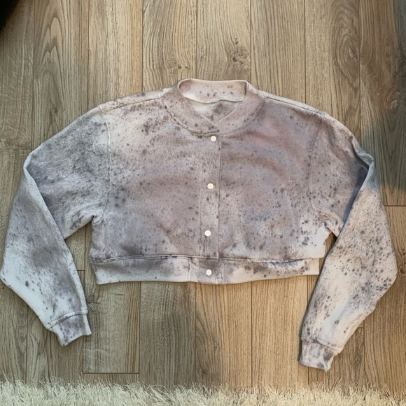 Tie Dye Crop Jacket - Picture 3 of 5